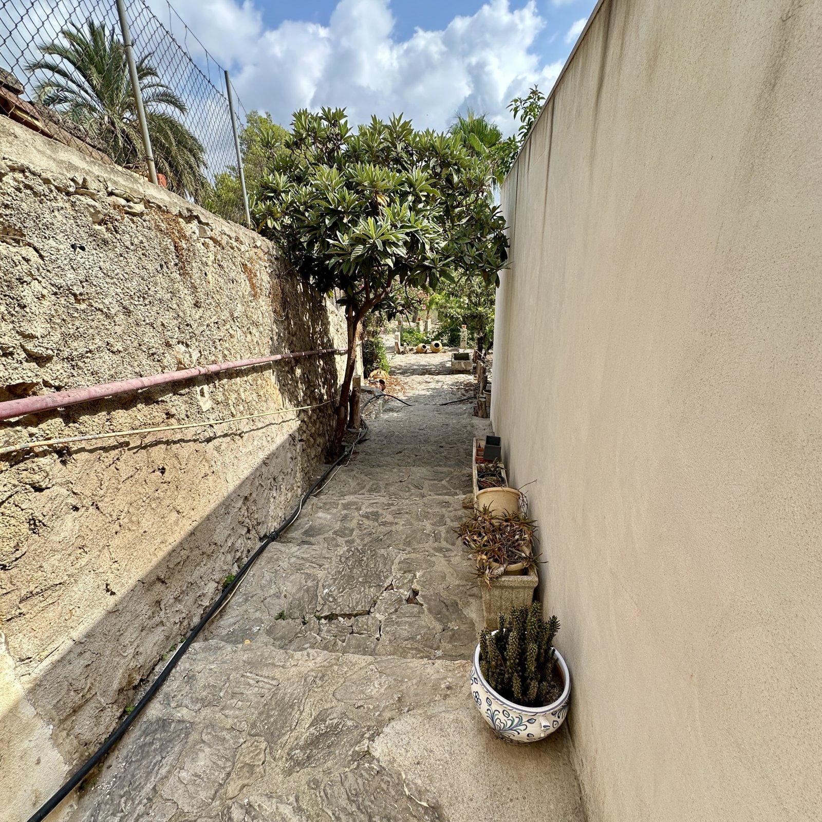 Ein Stück Mallorca mit Geschichte: Großes Stadthaus mit Parkgrundstück und Pool in Campanet