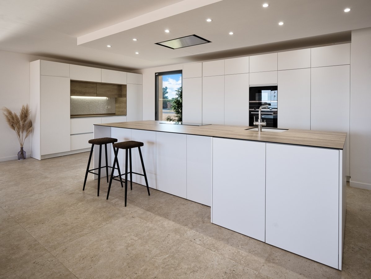 Moderne Finca-Residenz mit Gästehaus und ETV-Lizenz