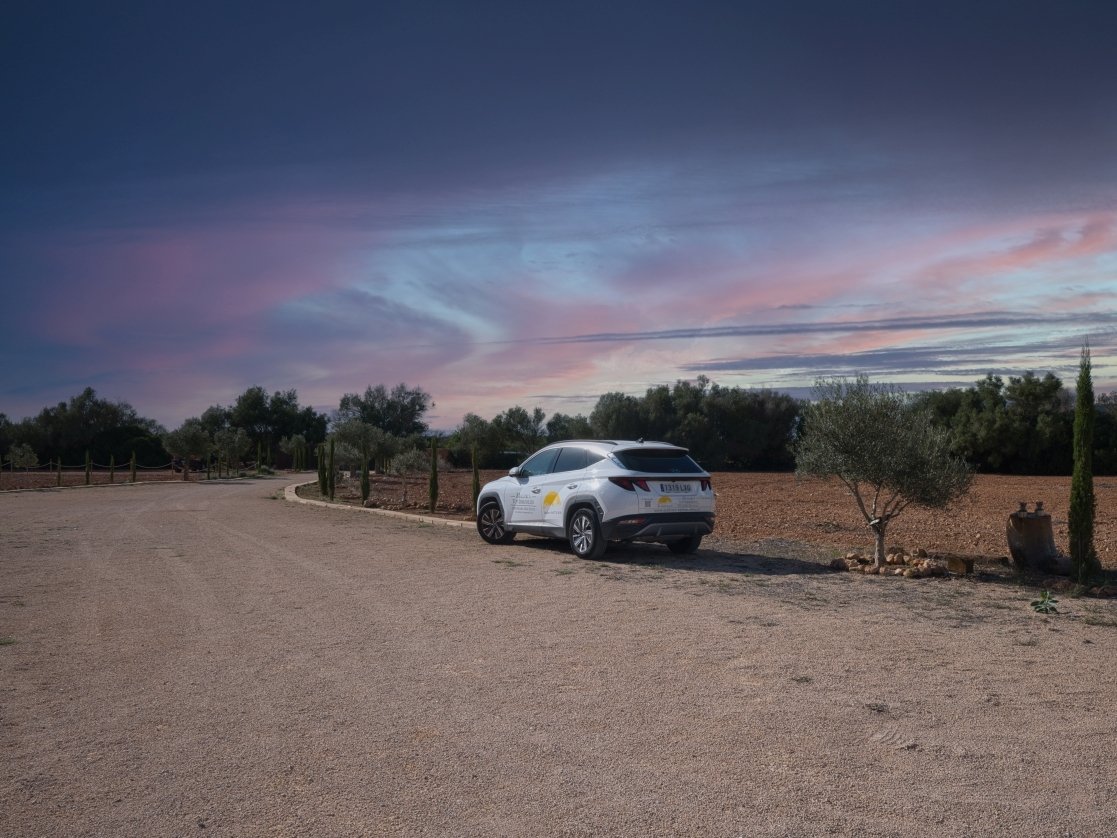 Moderne Finca-Residenz mit Gästehaus und ETV-Lizenz