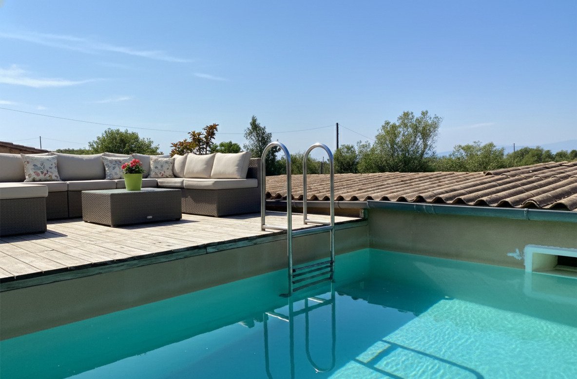 Rustikale Finca mit Pool, Weitblick und großem Obstgarten