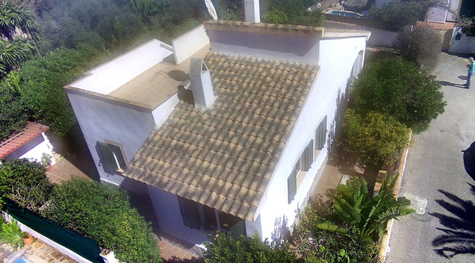 Stilvolles Einfamilienhaus mit Dachterrasse und Meerblick in ruhiger Lage von Cala Murada