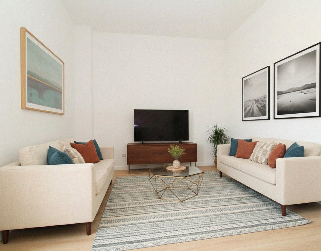 Lichtdurchflutetes Penthouse mit moderner Eleganz und Weitblick über die Stadt