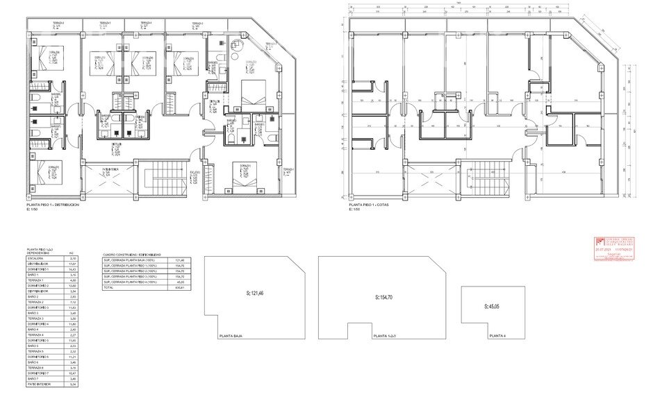 Strandnah gelegenes Apartmenthaus mit Restaurant