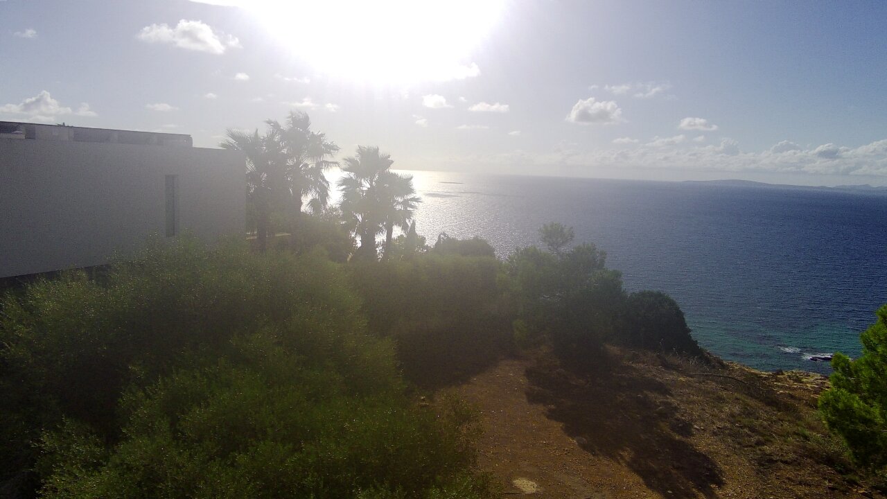 Baugrundstück First Line mit Blick auf die Bucht von Palma