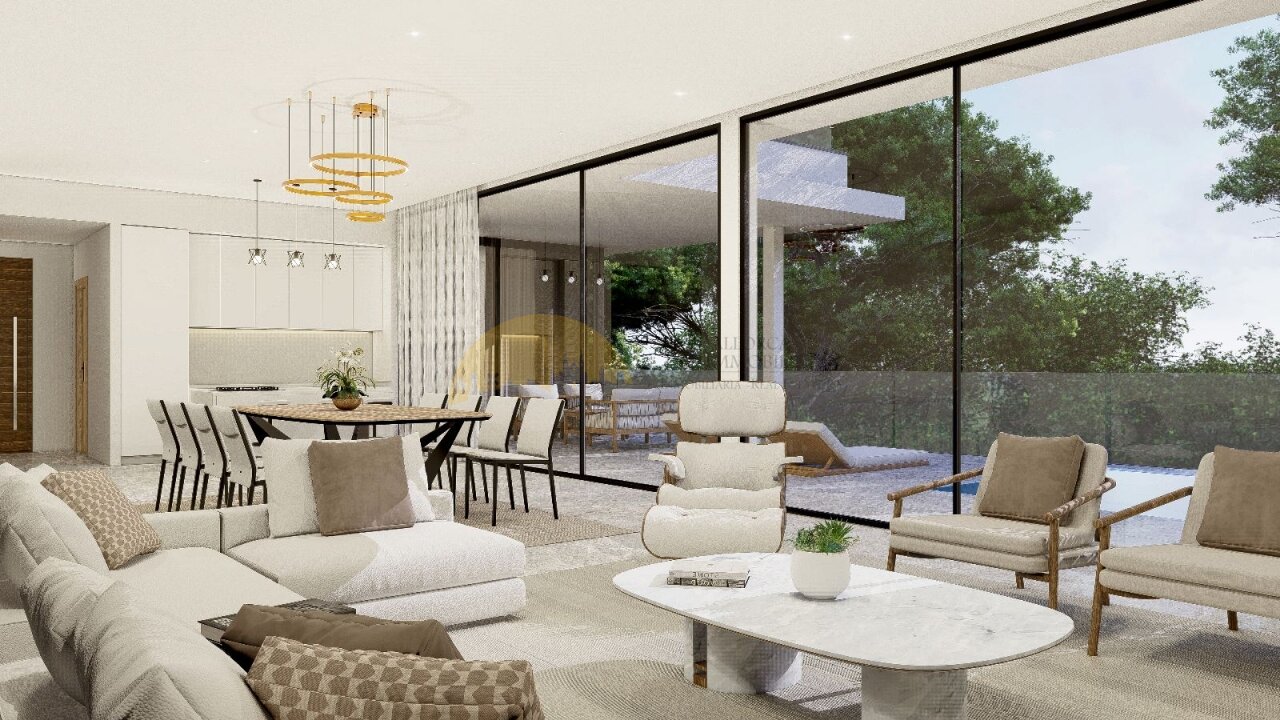 Neubauvilla mit Fußbodenheizung und Panoramablick