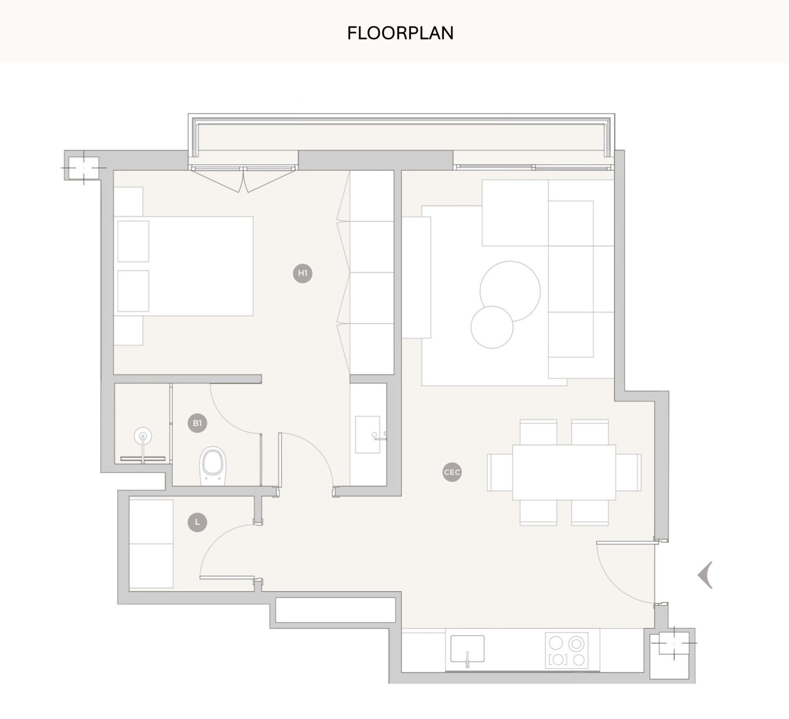 Architektonische Raffinesse trifft auf urbanes Wohngefühl