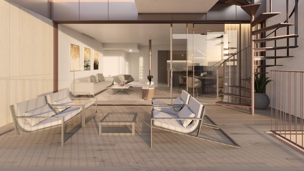 Genießen Sie das Leben in einem exquisiten Apartment mit eigenem Pool und Tiefgarage."