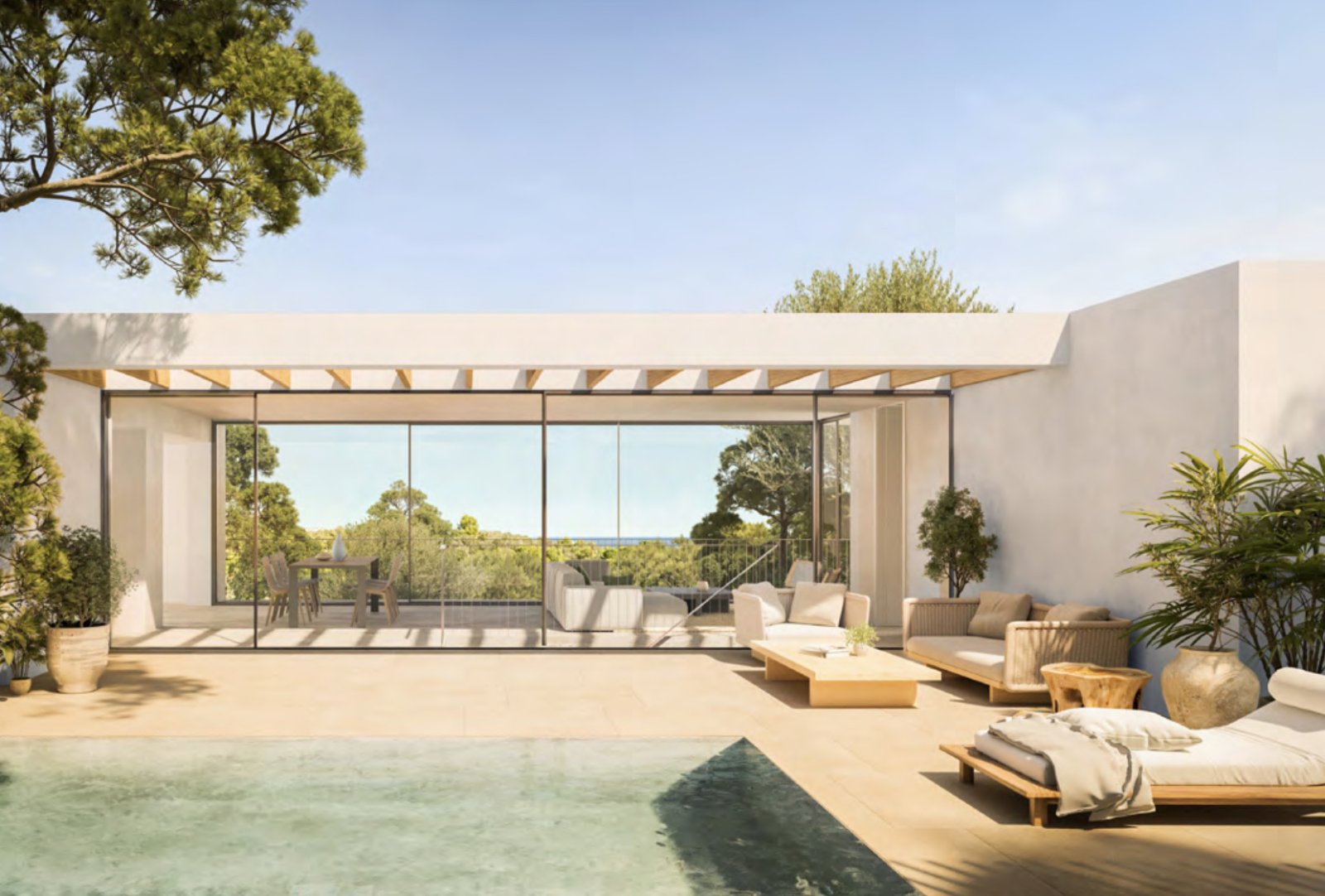 Neubau von Luxusvillen auf Mallorca