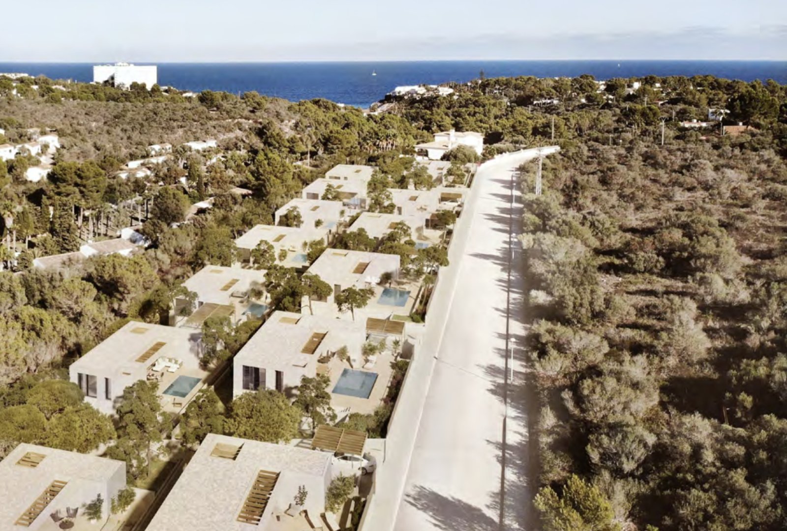 Neubau von Luxusvillen auf Mallorca