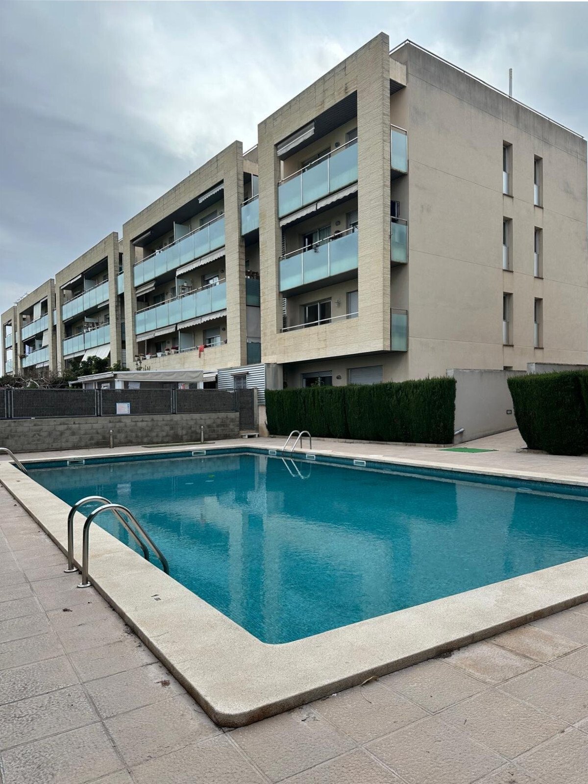 Hausansicht vom Pool Hausansicht vom Pool