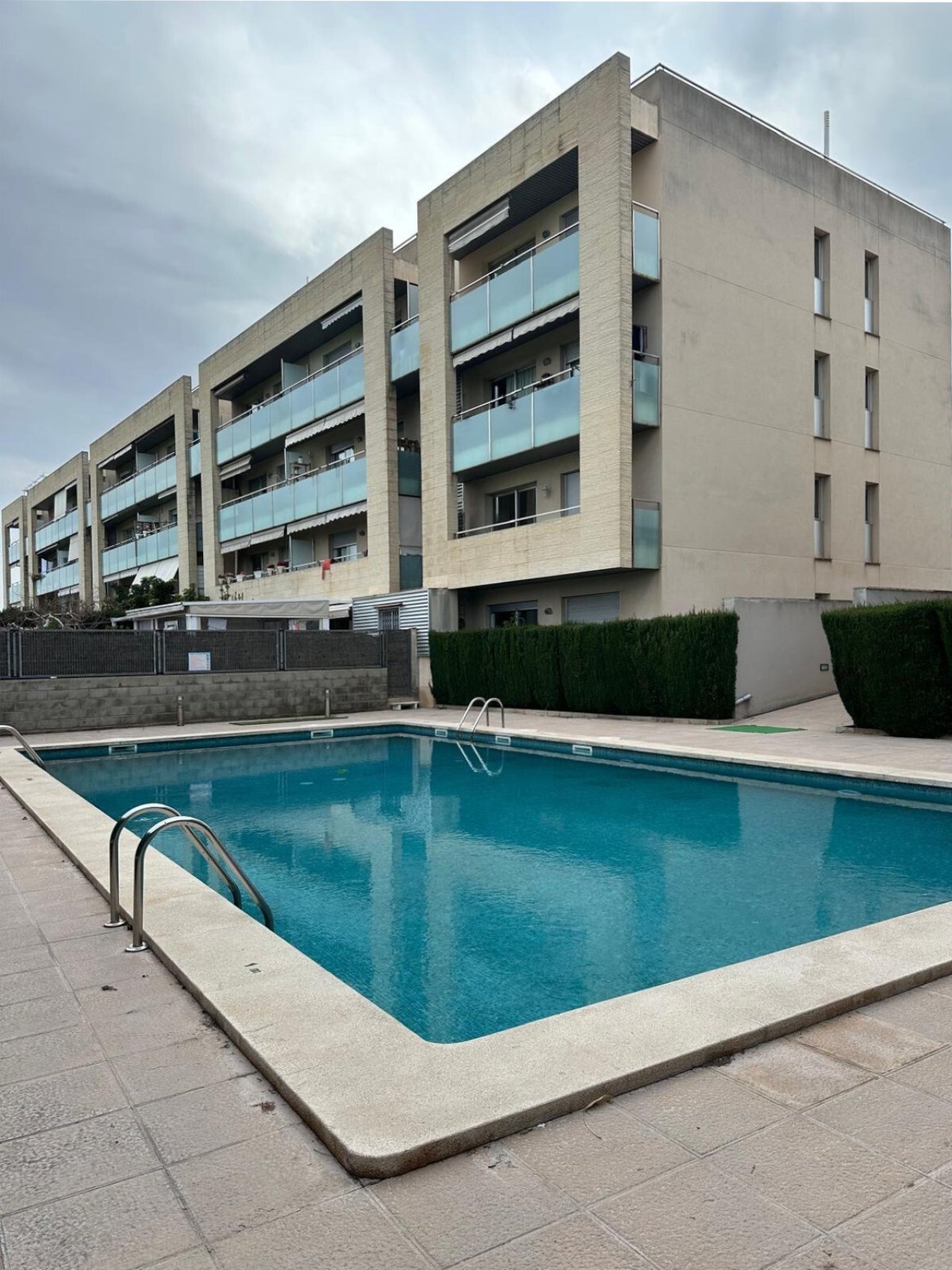 Hausansicht vom Pool Hausansicht vom Pool