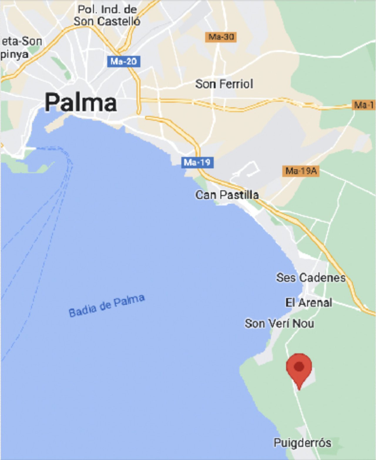 Perfekte Lage in unmittelbarer Nähe zur Küste und nur wenige Minuten von Palma entfernt Perfekte Lage in unmittelbarer Nähe zur Küste und nur wenige Minuten von Palma entfernt
