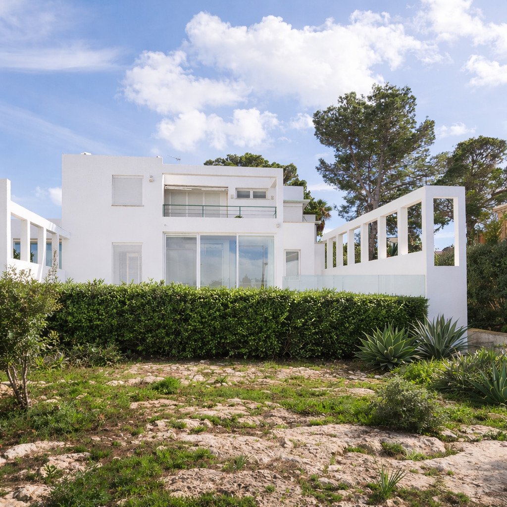 Moderne Architektur mit eleganten Loggien und durchdachter Fassadengliederung Moderne Architektur mit eleganten Loggien und durchdachter Fassadengliederung