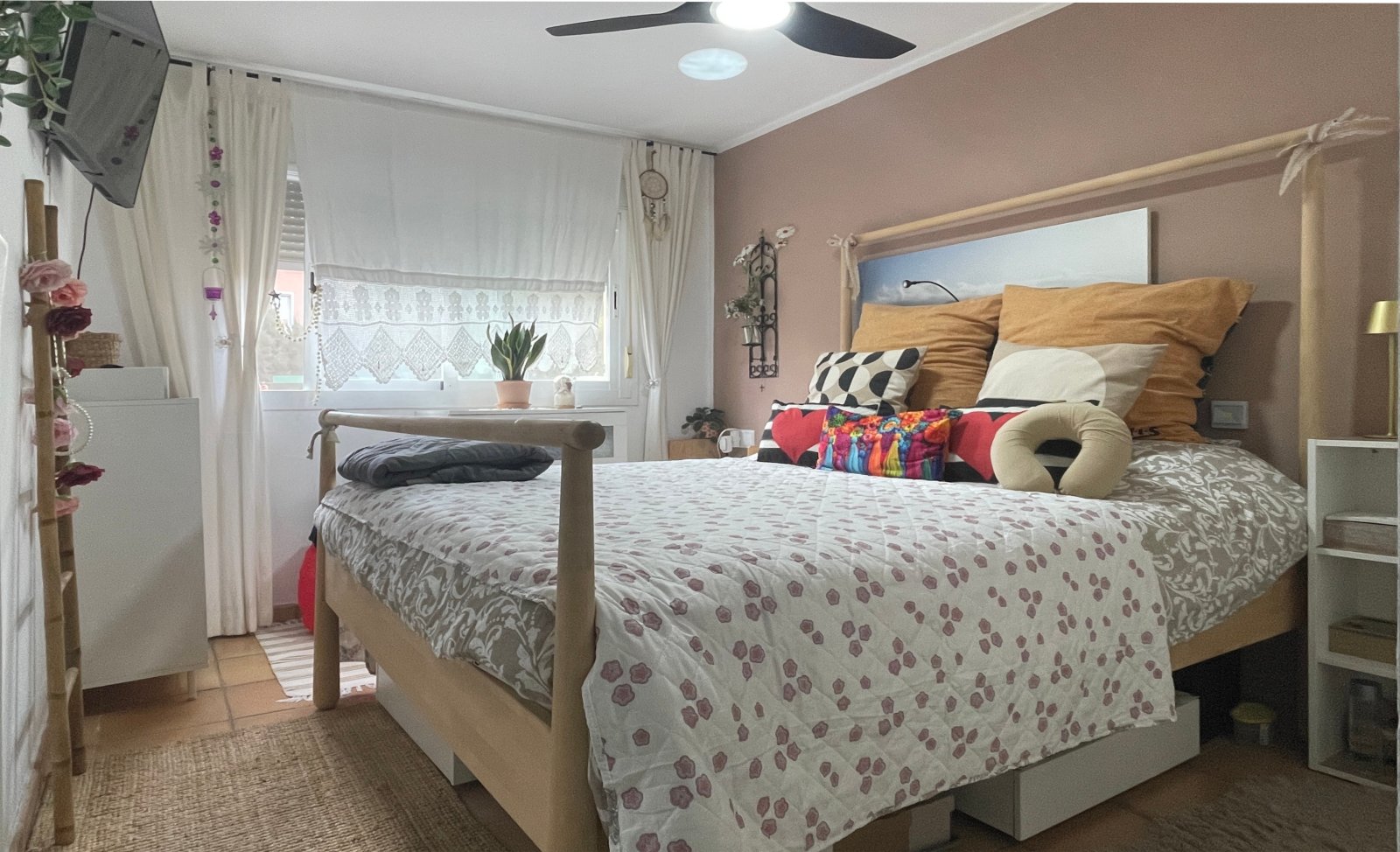 Hauptschlafzimmer Richtung terrasse