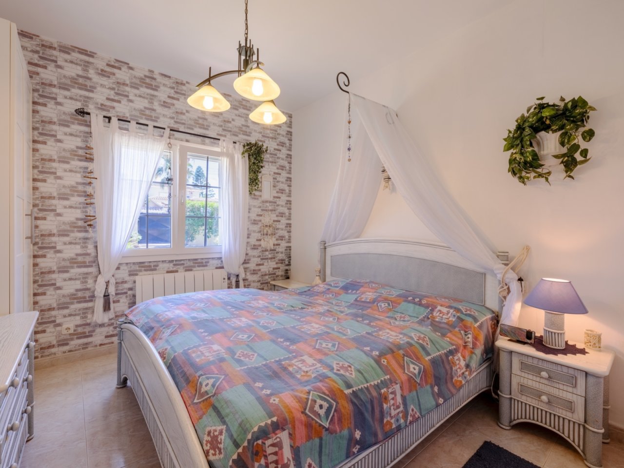 Drittes Schlafzimmer des Bungalows mit drei Schlafzimmern Drittes Schlafzimmer des Bungalows mit drei Schlafzimmern