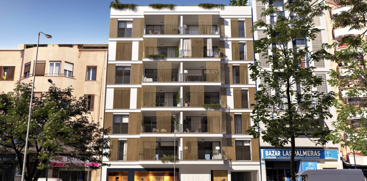 Moderne Fassade mit durchdachtem Balkonkonzept und hochwertiger Materialwahl Moderne Fassade mit durchdachtem Balkonkonzept und hochwertiger Materialwahl
