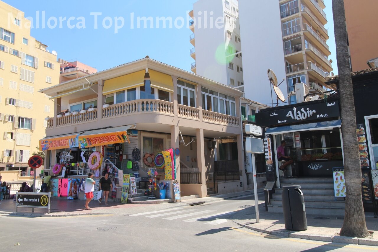 Wohn-und Geschäftshaus zu verkaufen in El Arenal