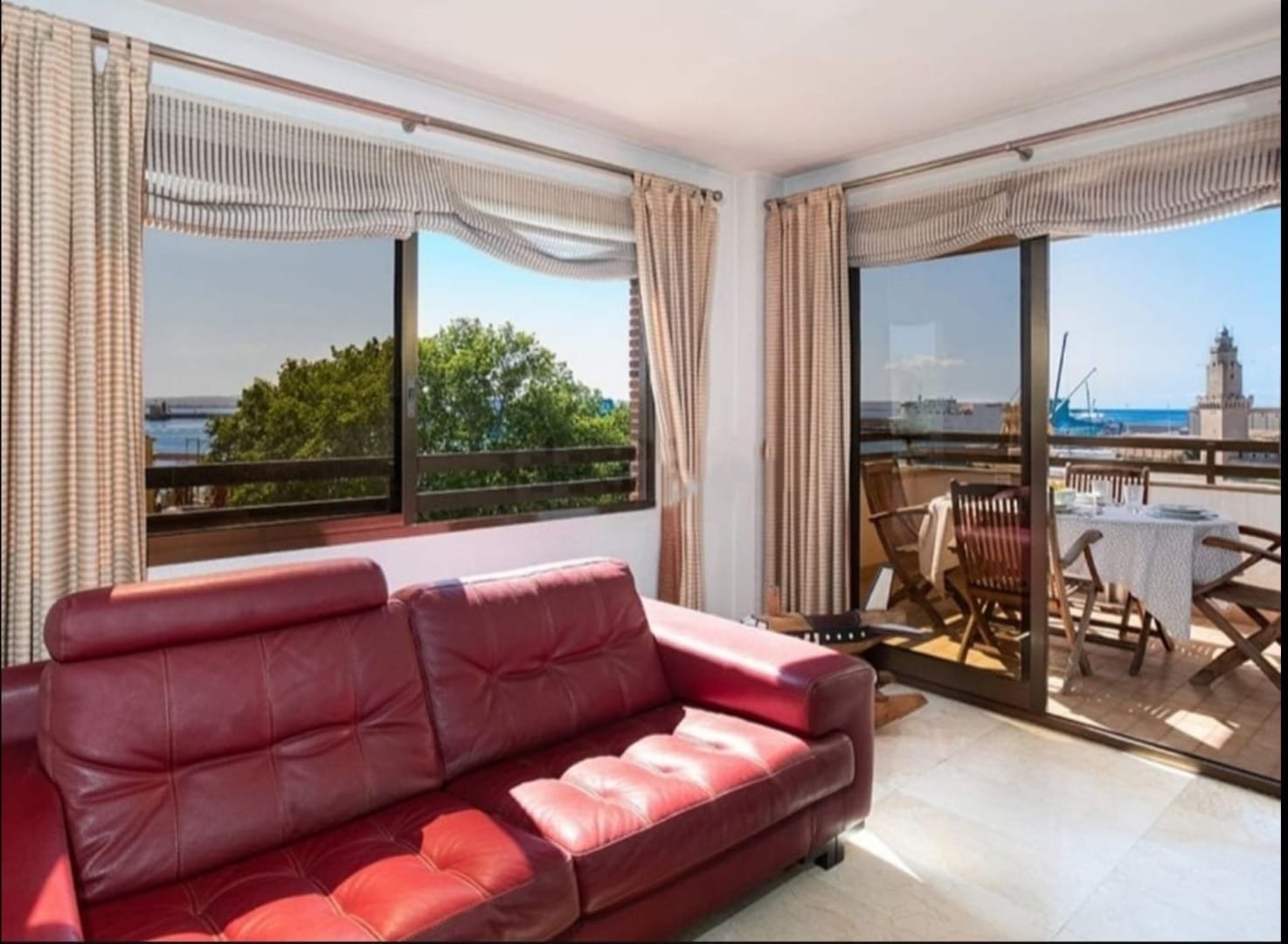 Ausblick vom Wohnzimmer Ausblick vom Wohnzimmer