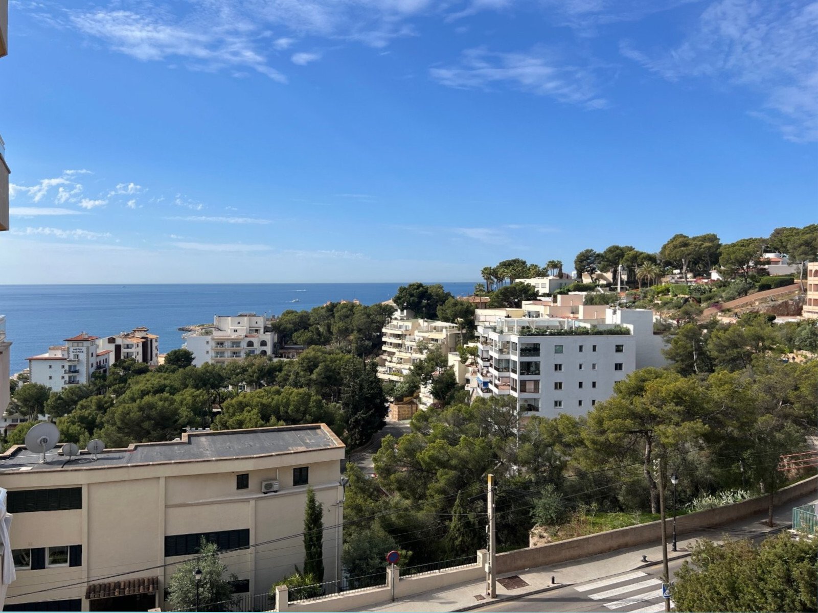 Terrasse mit Blick auf das Meer Terrasse mit Blick auf das Meer