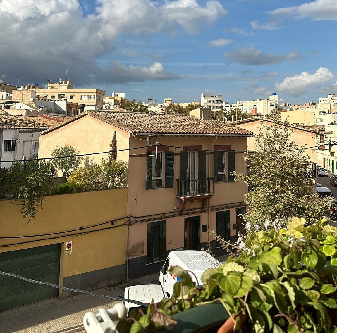 Blick vom Balkon Blick vom Balkon