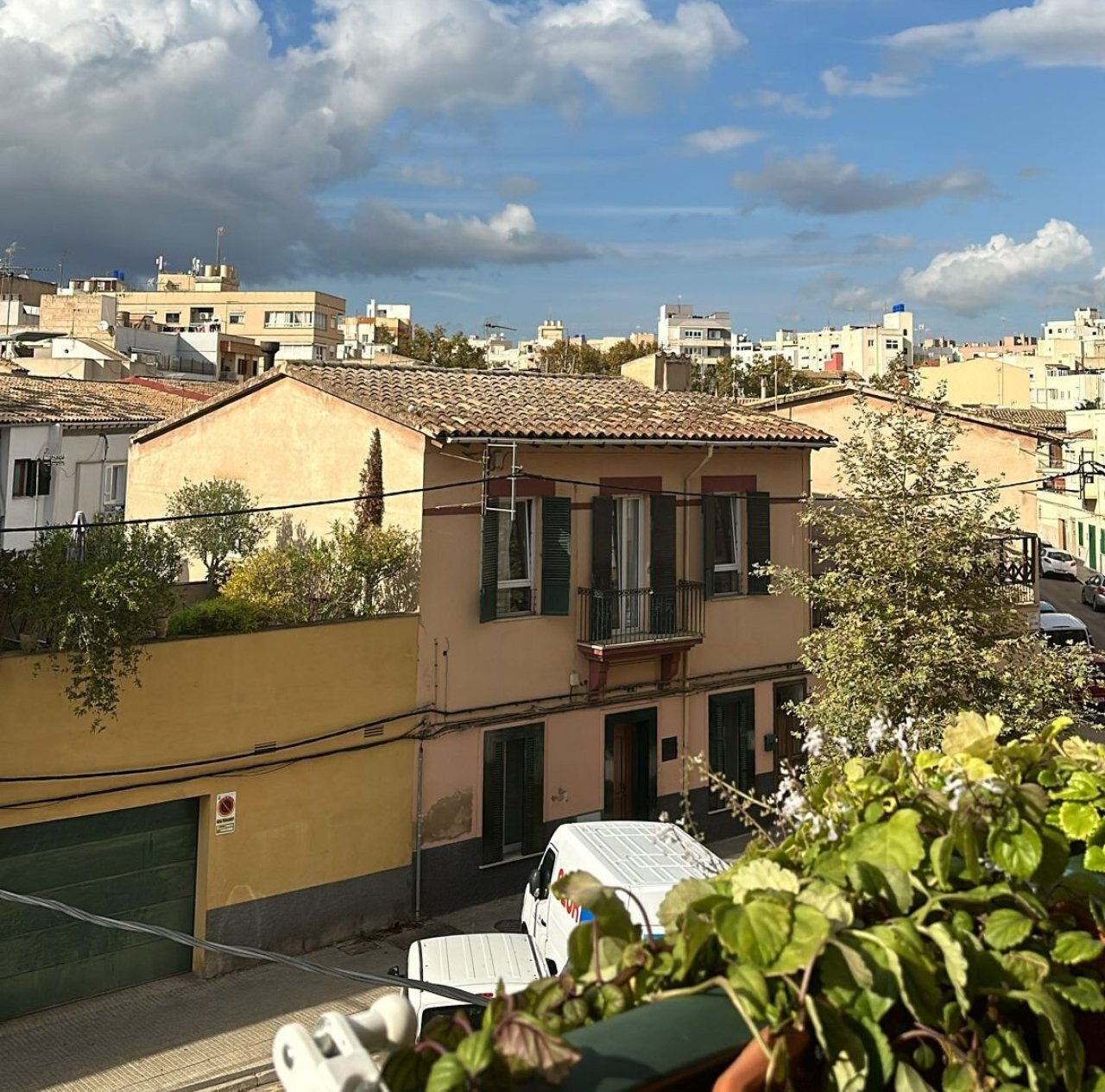 Blick vom Balkon Blick vom Balkon