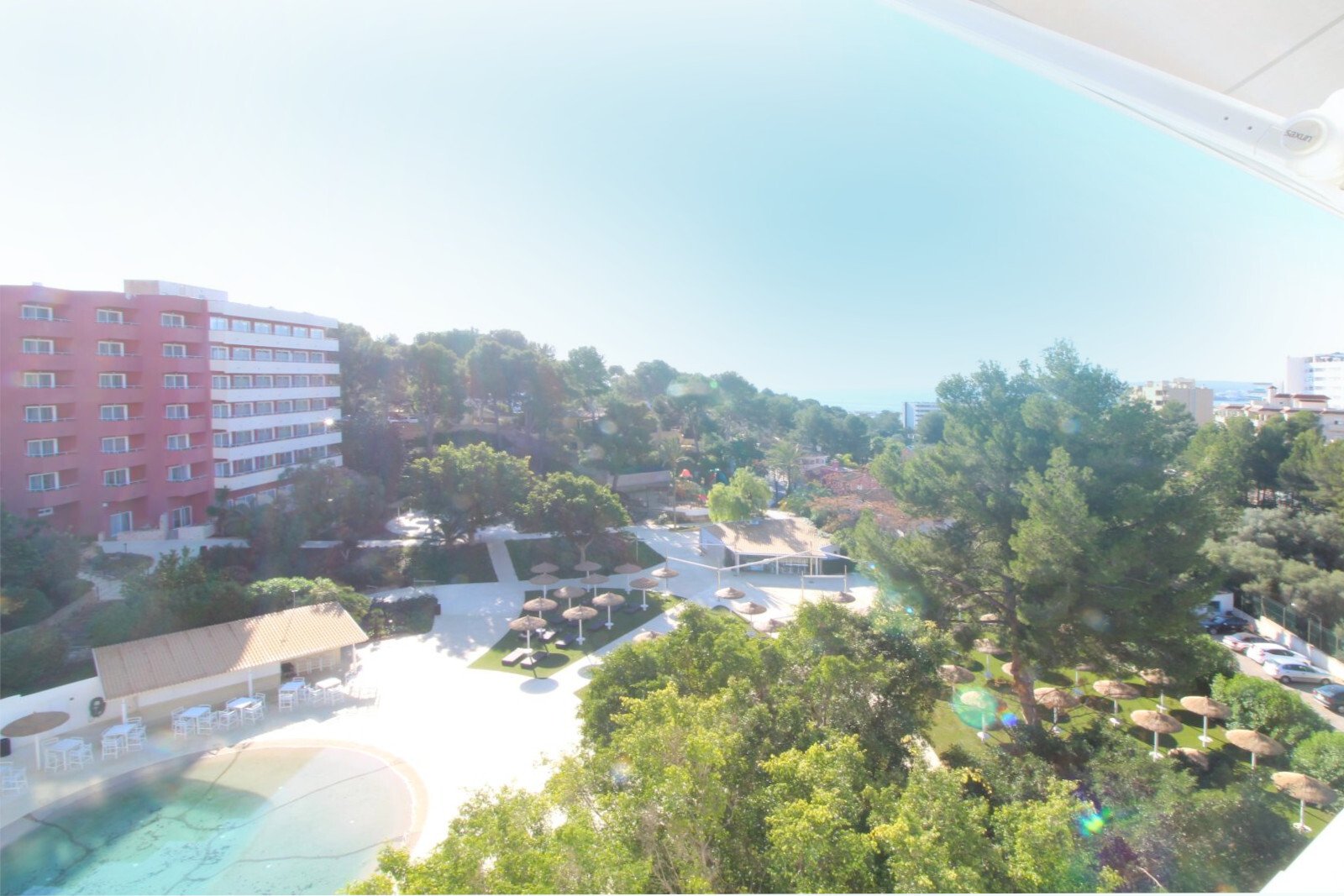Ausblick vom Balkon Ausblick vom Balkon
