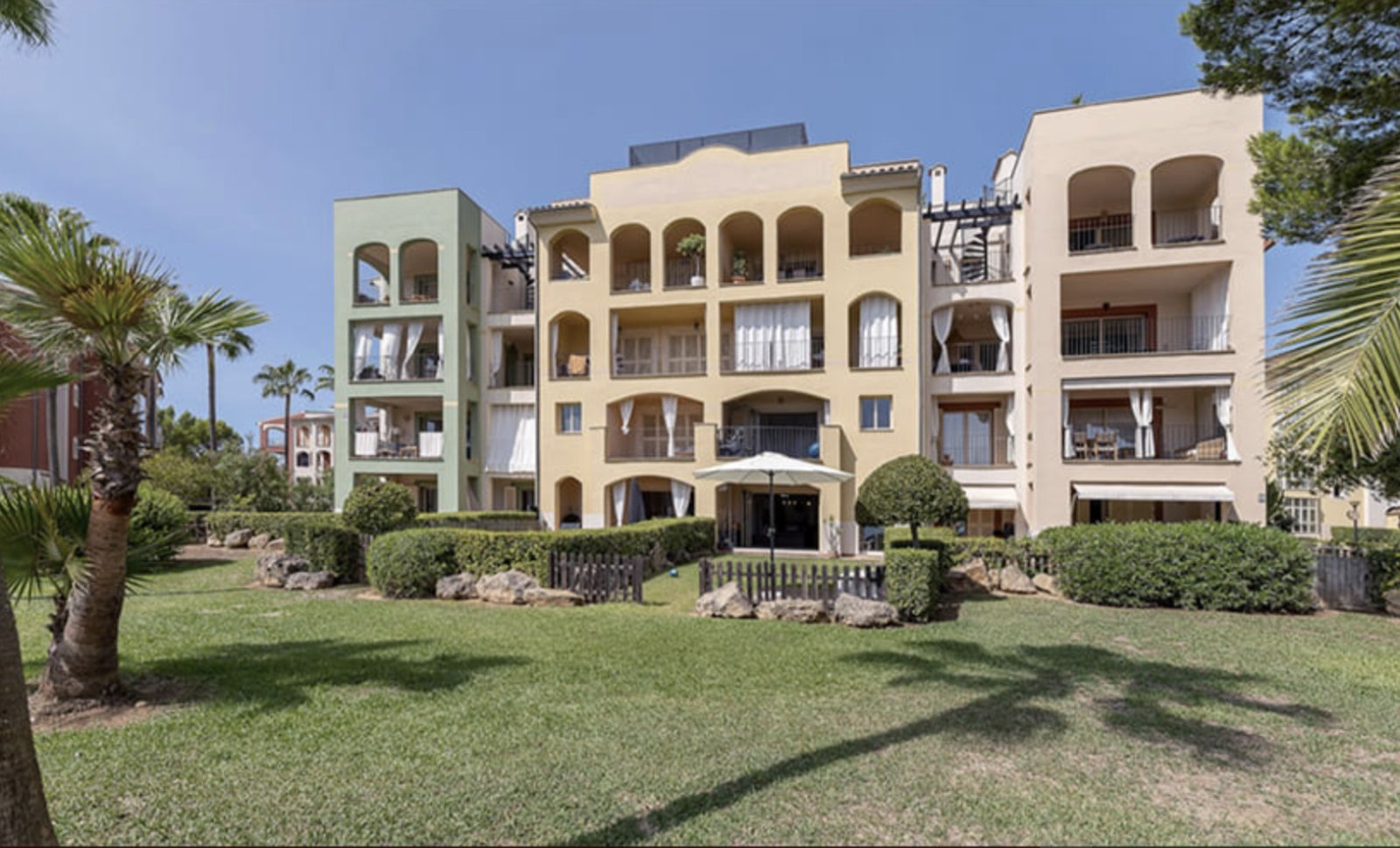 Anlage in der Erdgeschoss Wohnung Santa Ponsa Anlage in der Erdgeschoss Wohnung Santa Ponsa