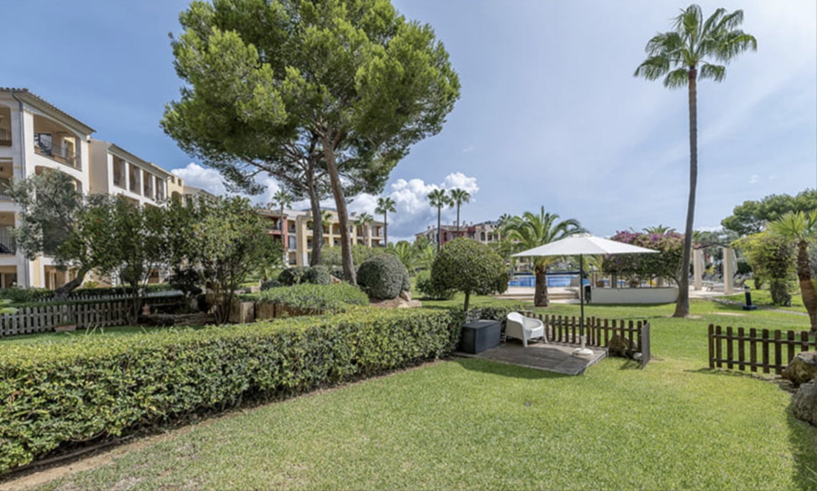 Anlage in der Erdgeschoss Wohnung Santa Ponsa Anlage in der Erdgeschoss Wohnung Santa Ponsa