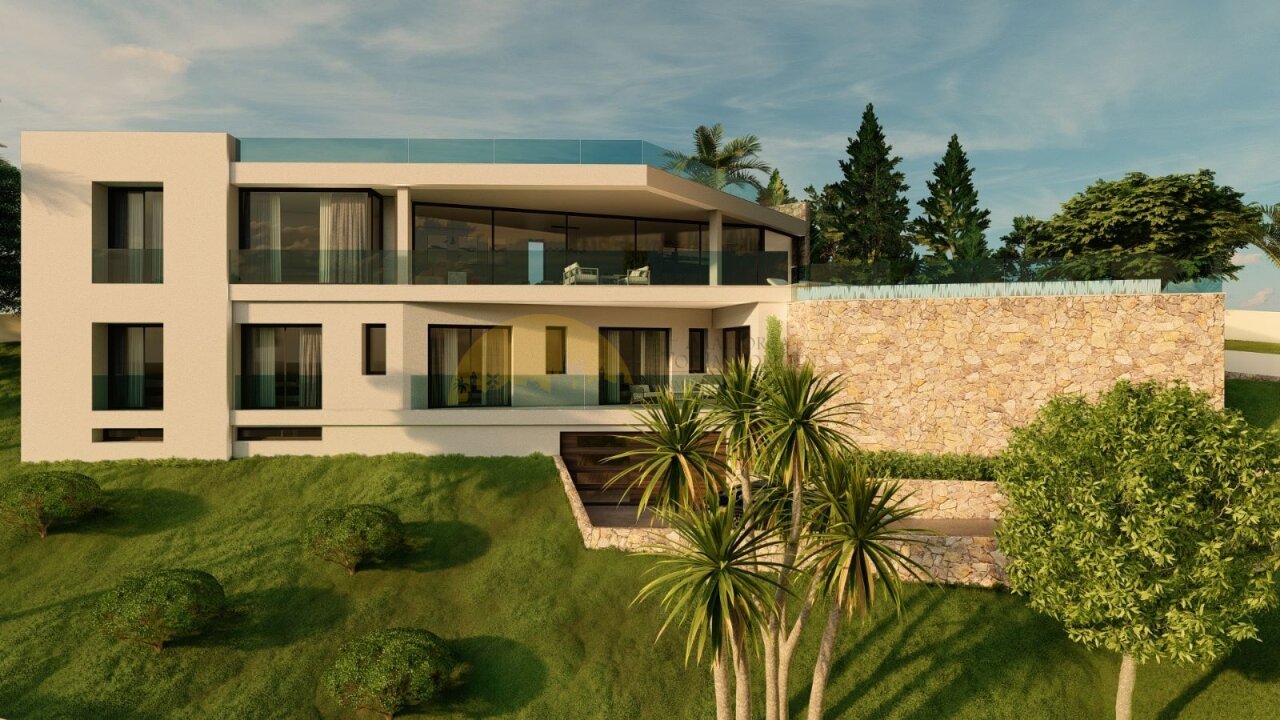 Modernes Architekturkonzept mit großflächigen Verglasungen und durchdachtem Raumfluss Modernes Architekturkonzept mit großflächigen Verglasungen und durchdachtem Raumfluss