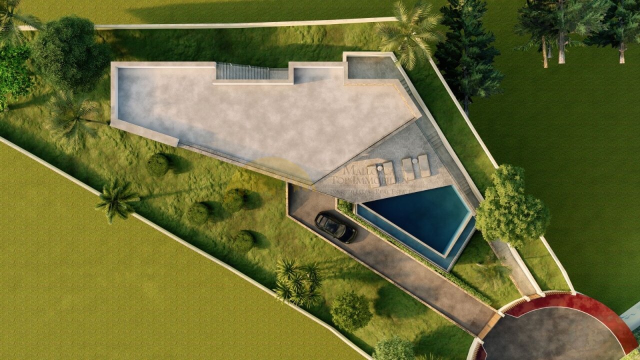 Hanglage optimal genutzt – Wohnhaus mit integriertem Pool und intelligenter Terrassengestaltung Hanglage optimal genutzt – Wohnhaus mit integriertem Pool und intelligenter Terrassengestaltung