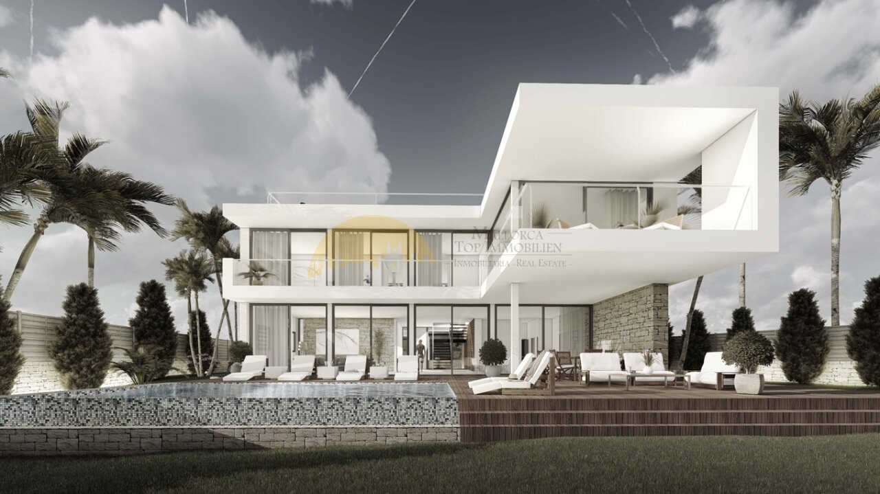 Exklusives Baugrundstück mit genehmigtem Villenprojekt in Top-Lage 