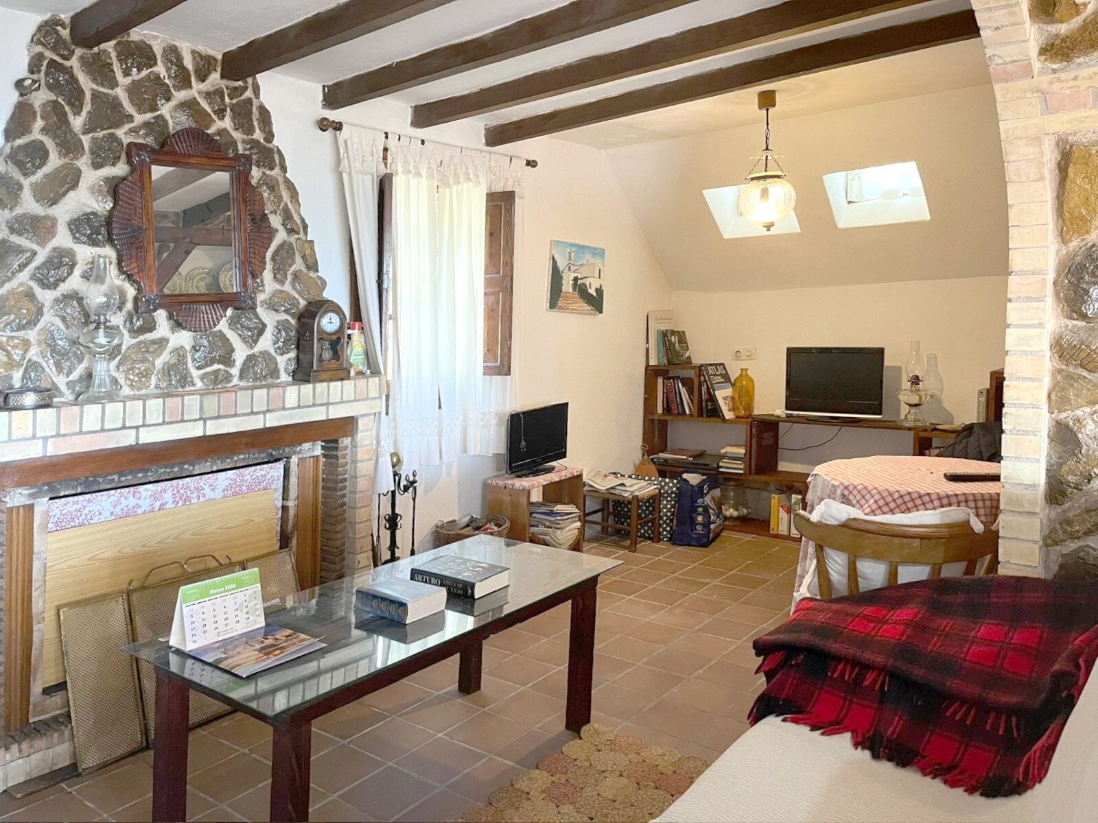 Unique natural stone finca with privacy and panoramic views