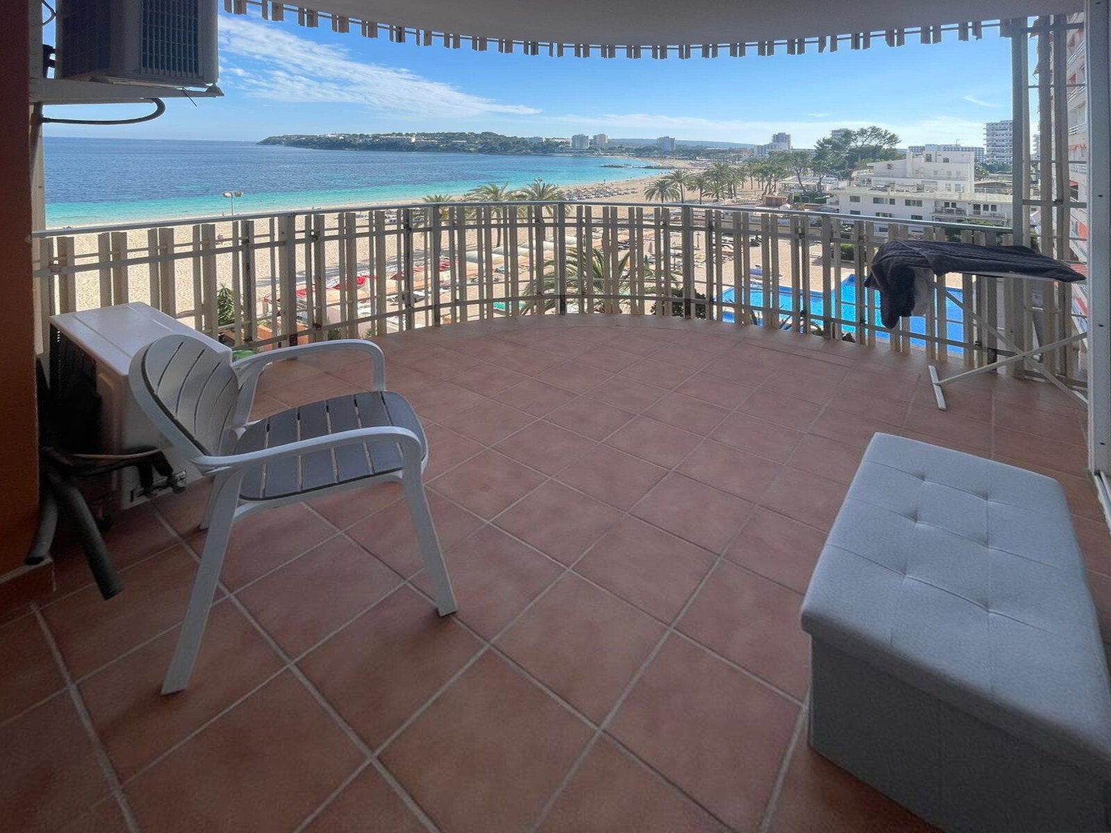Terrasse von der Traumwohnung Magaluf Terrasse von der Traumwohnung Magaluf