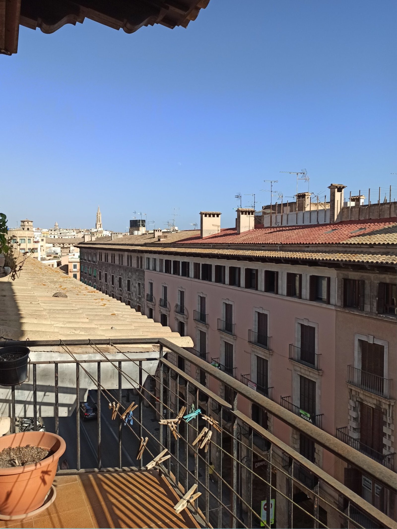 Ausblick vom Balkon Ausblick vom Balkon