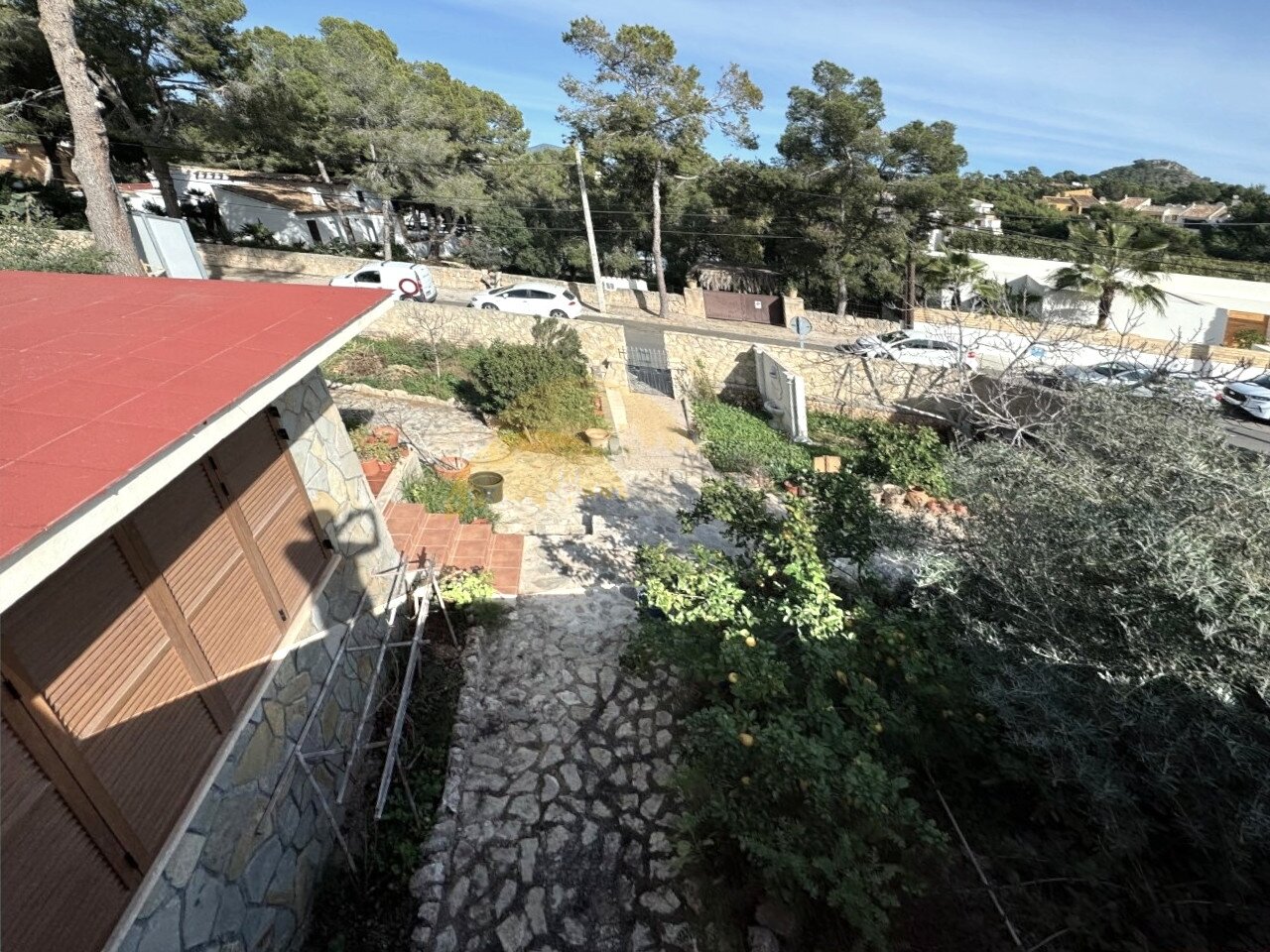 Blick von der Terrasse Blick von der Terrasse