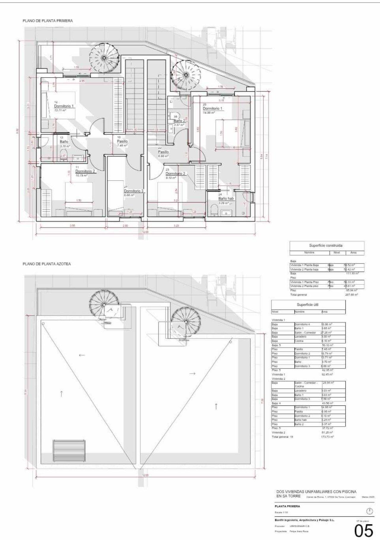 Smart space division with optimal functionality on two levels Smart space division with optimal functionality on two levels