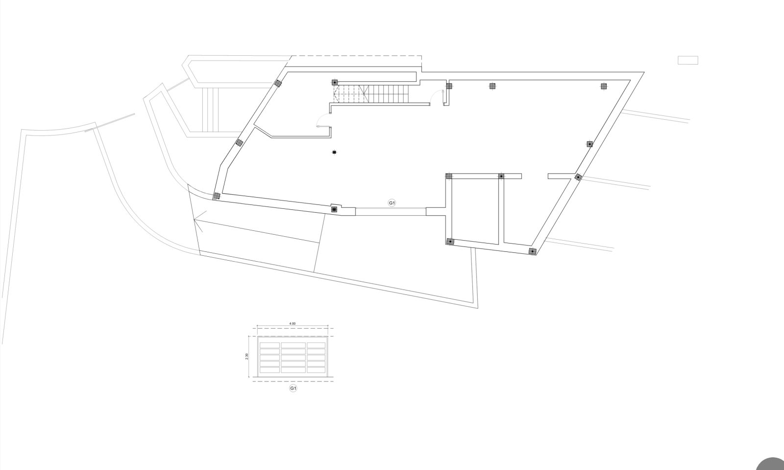 Intelligent floor plan design with flowing living areas and optimized space flow across two levels