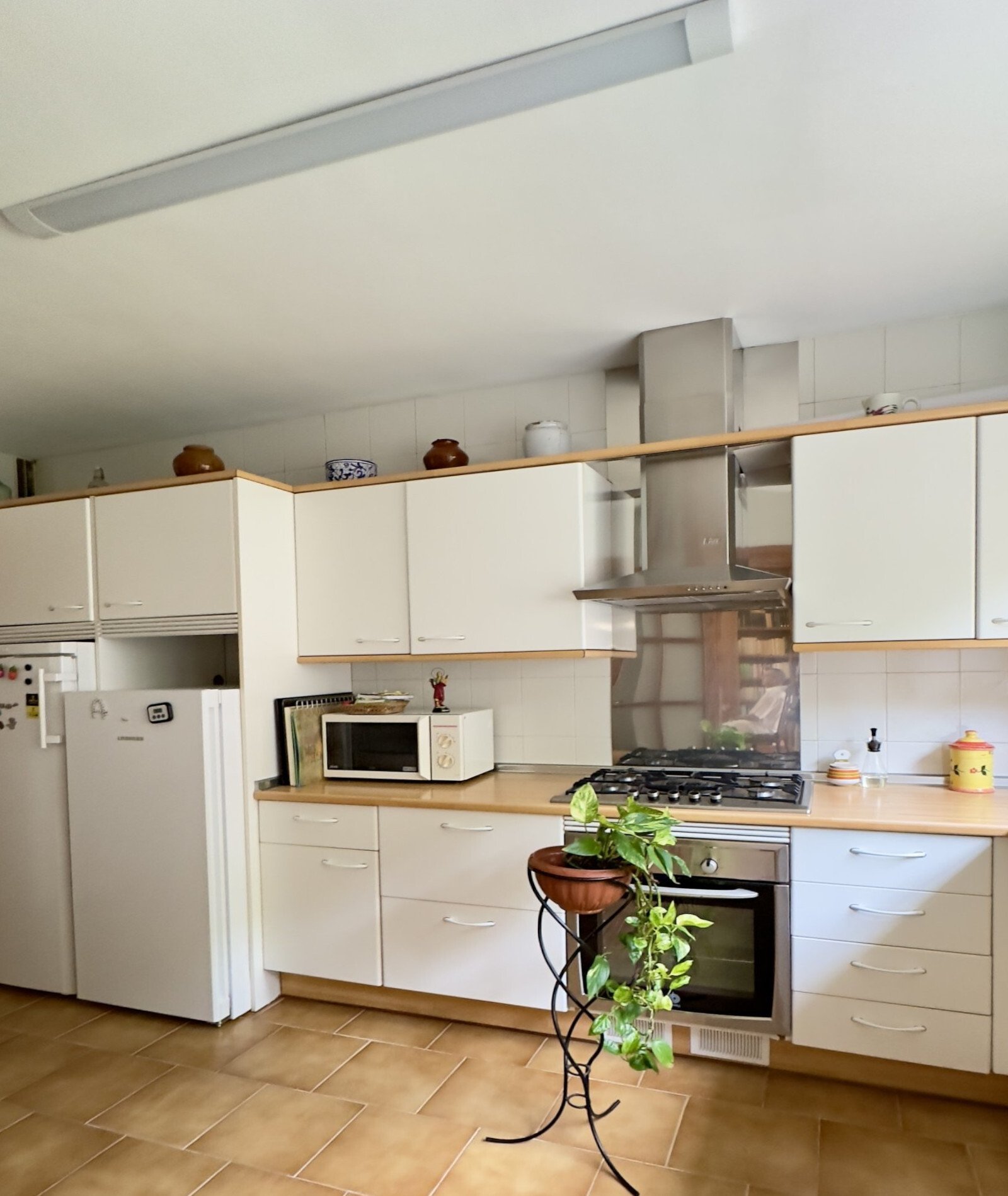 Modern kitchen with island character – efficient workflows and high-quality equipment