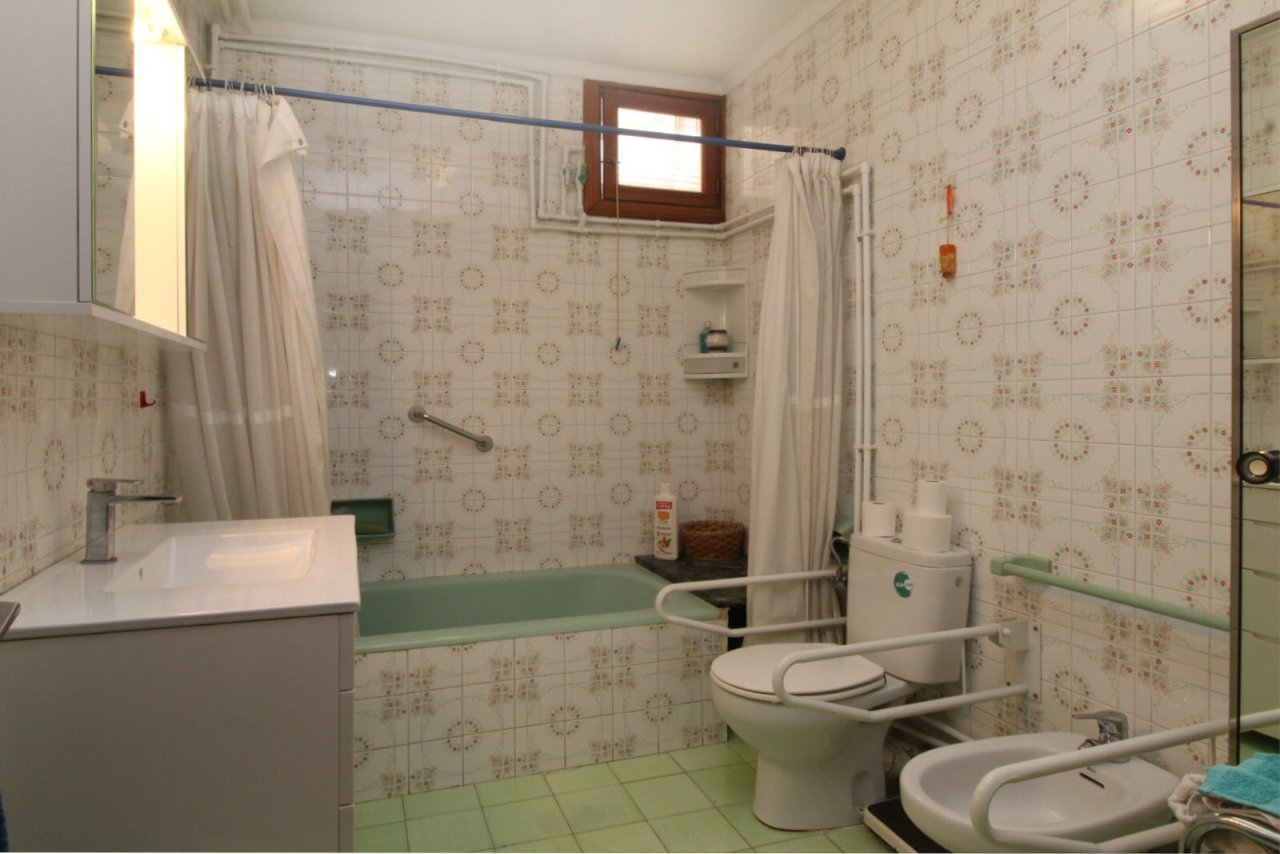 Functional bathroom with separate toilet and shower area Functional bathroom with separate toilet and shower area