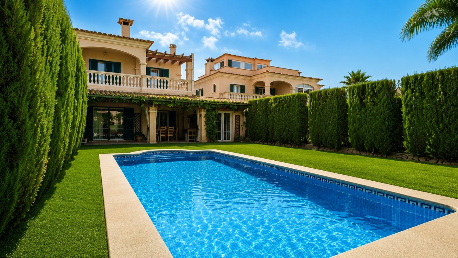 Exclusive Semi-Detached Villa with Saltwater Pool in Puig de Ros Exclusive Semi-Detached Villa with Saltwater Pool in Puig de Ros