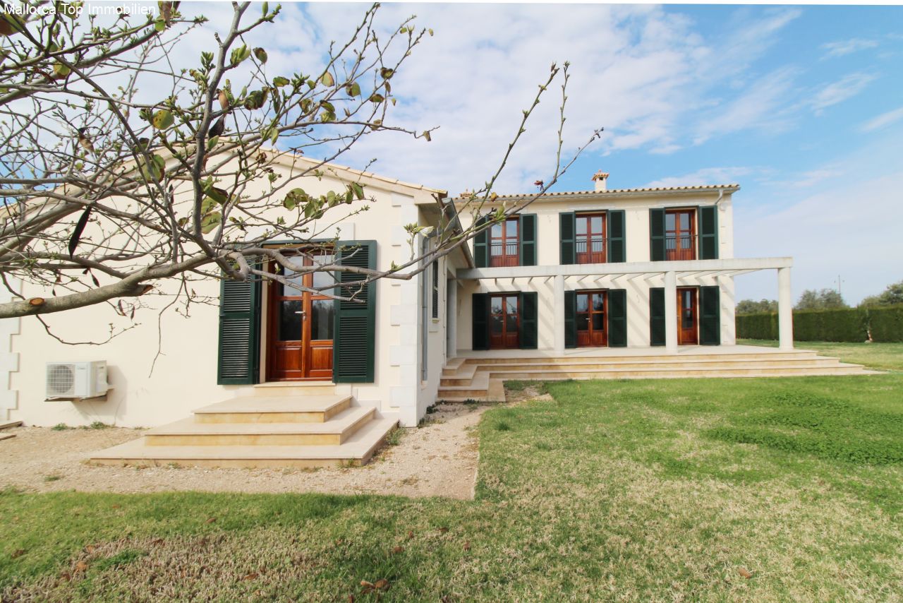 Harmonious exterior view with elegant architecture and spacious garden grounds