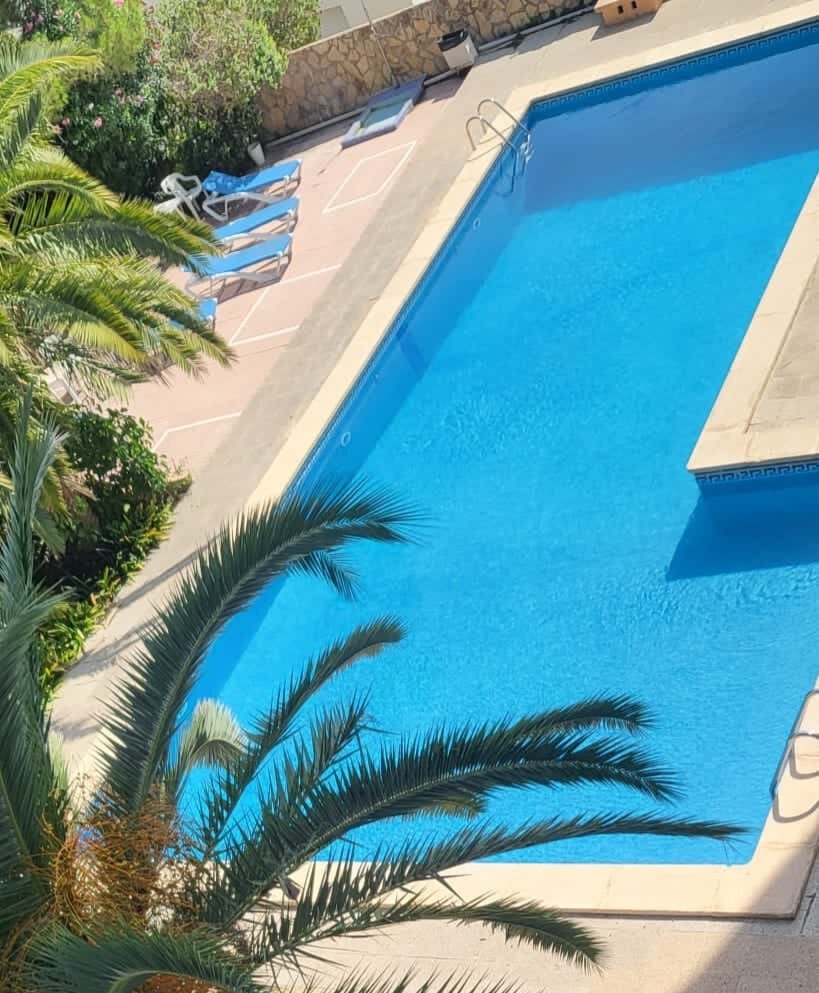 Pool area with sunny terrace and surrounding garden landscape – ideal open space for relaxation Pool area with sunny terrace and surrounding garden landscape – ideal open space for relaxation