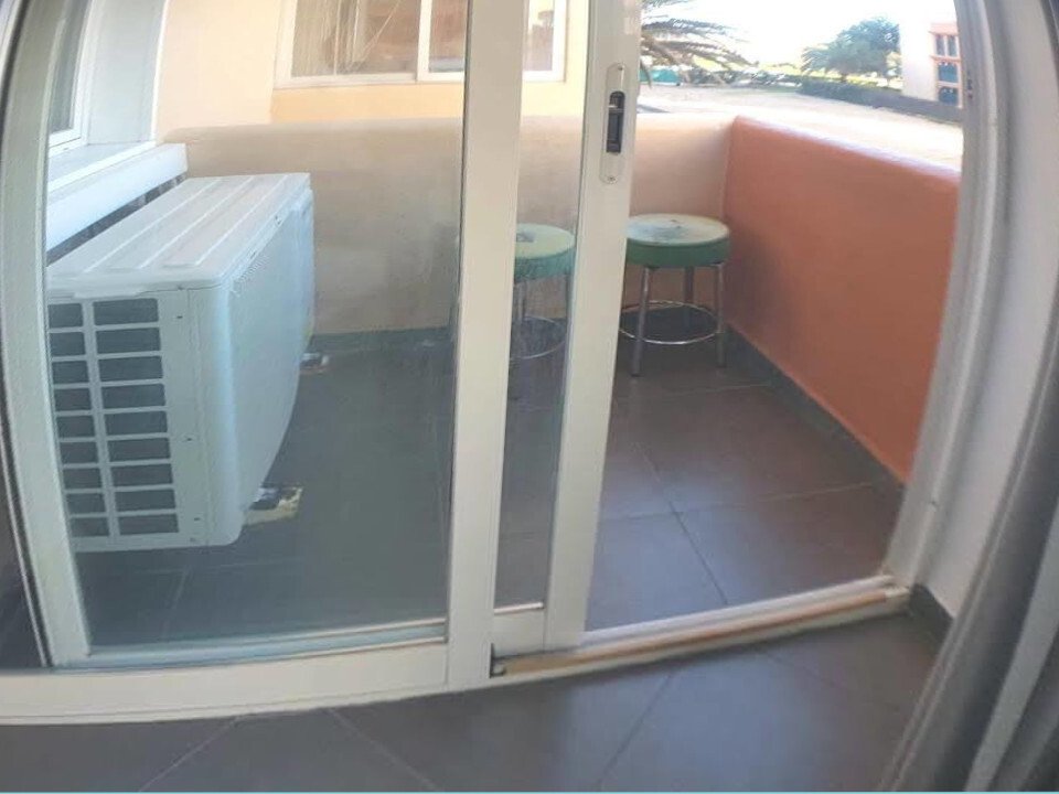 Balcony with practical air conditioning and open view Balcony with practical air conditioning and open view