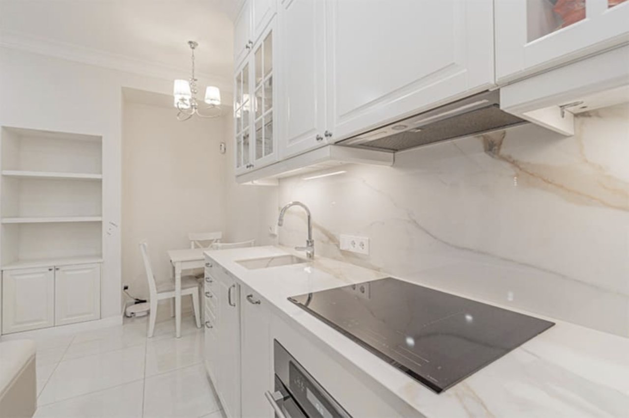 Kitchen with practical layout and ample storage