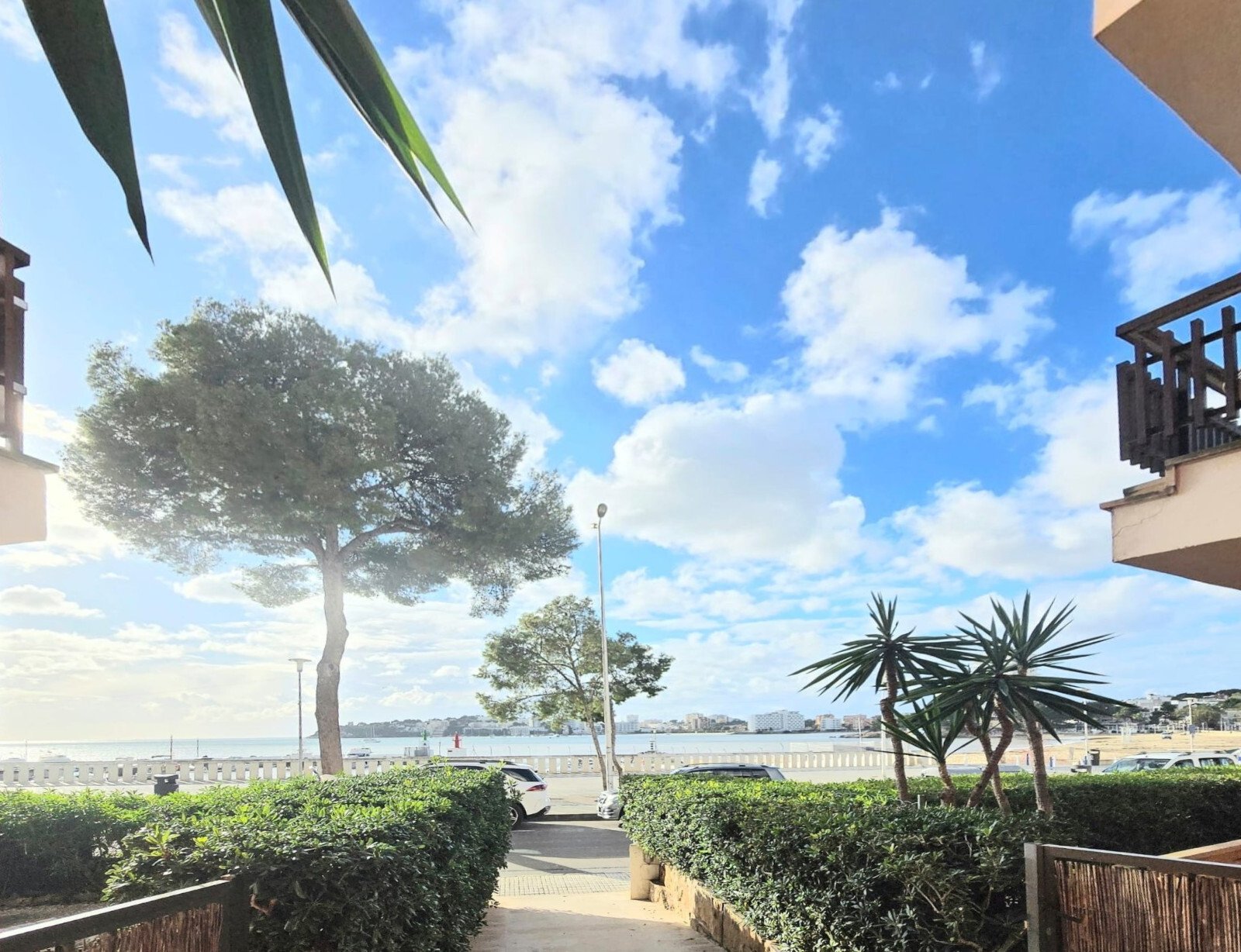 Bonito apartamento en primera línea de playa en Palmanova