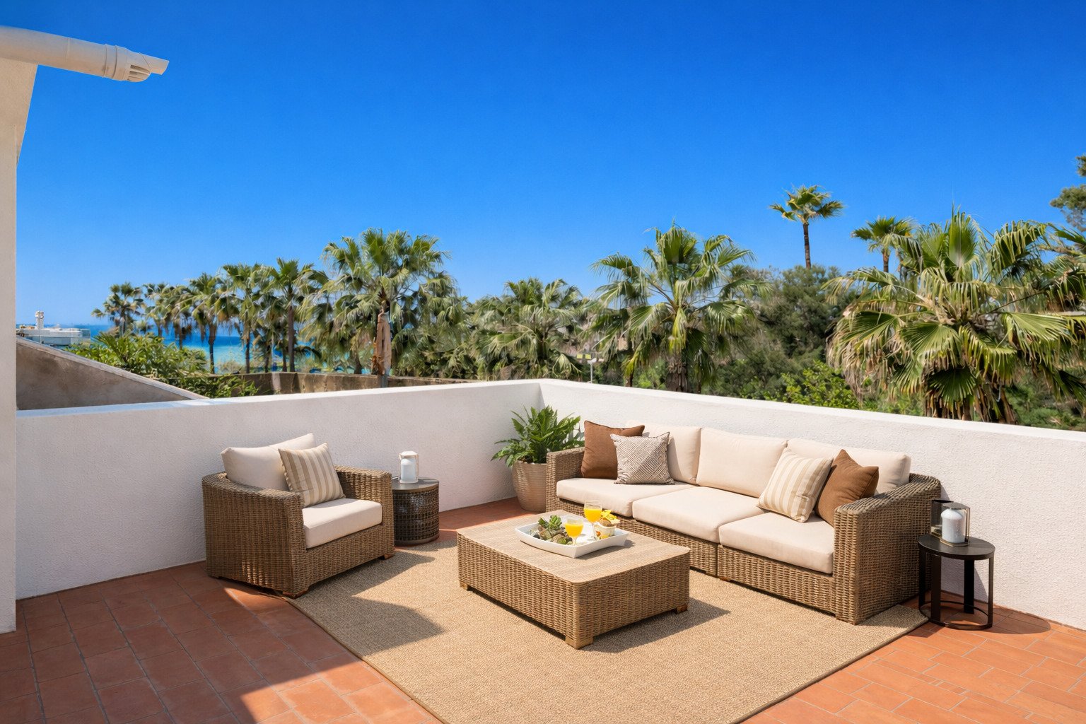 Chalet espectacular con vistas al mar en El Arenal