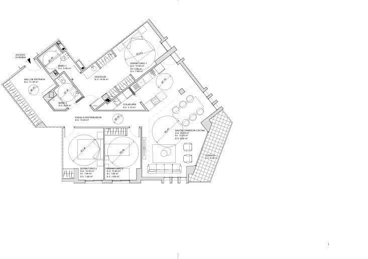 Diseño inteligente de planos con espacios habitables flexibles y un flujo de espacio bien pensado Diseño inteligente de planos con espacios habitables flexibles y un flujo de espacio bien pensado
