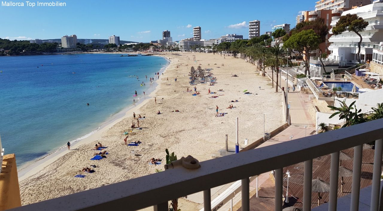 Apartamento con vista directa al mar desde la terraza.  Apartamento con vista directa al mar desde la terraza.