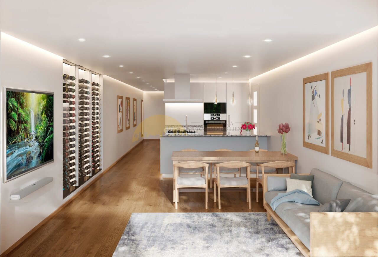 Concepto de vivienda abierto con transiciones fluidas entre espacios y funcionalidad bien pensada Concepto de vivienda abierto con transiciones fluidas entre espacios y funcionalidad bien pensada