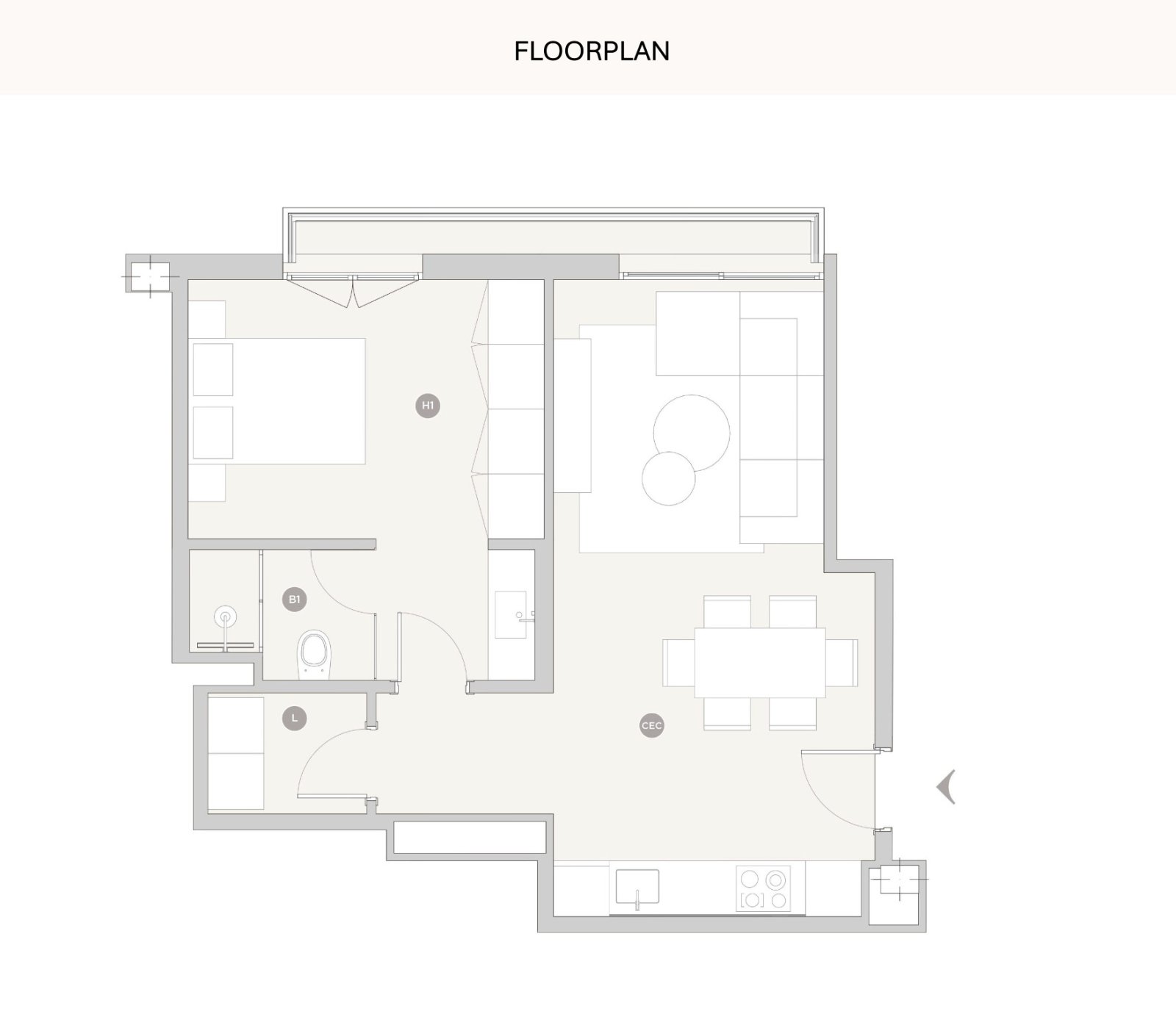 Diseño inteligente de planos con distribución óptima del espacio y áreas de vivienda flexibles Diseño inteligente de planos con distribución óptima del espacio y áreas de vivienda flexibles